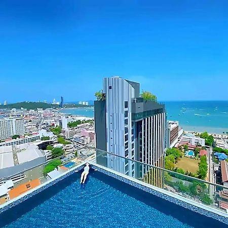 Central Pattaya - Sea View Large Balcony Condo With Infinity Pool Екстериор снимка