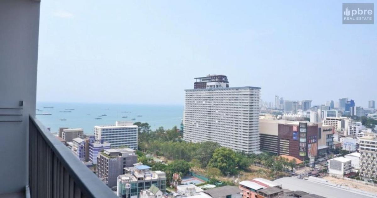 Central Pattaya - Sea View Large Balcony Condo With Infinity Pool Екстериор снимка